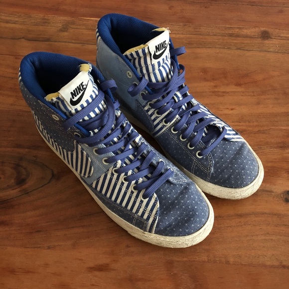 NIKE BLAZER PREMIUM VINTAGE 'DENIM PATCHWORK'👖 - Picture 2 of 4